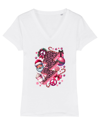 Crăciunul in roz - Hippie Christmas White