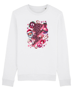 Crăciunul in roz - Hippie Christmas Bluză mânecă lungă Unisex Rise