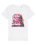 Crăciunul in roz - I am dreaming of a Pink Christmas Tricou mânecă scurtă  Copii Mini Creator