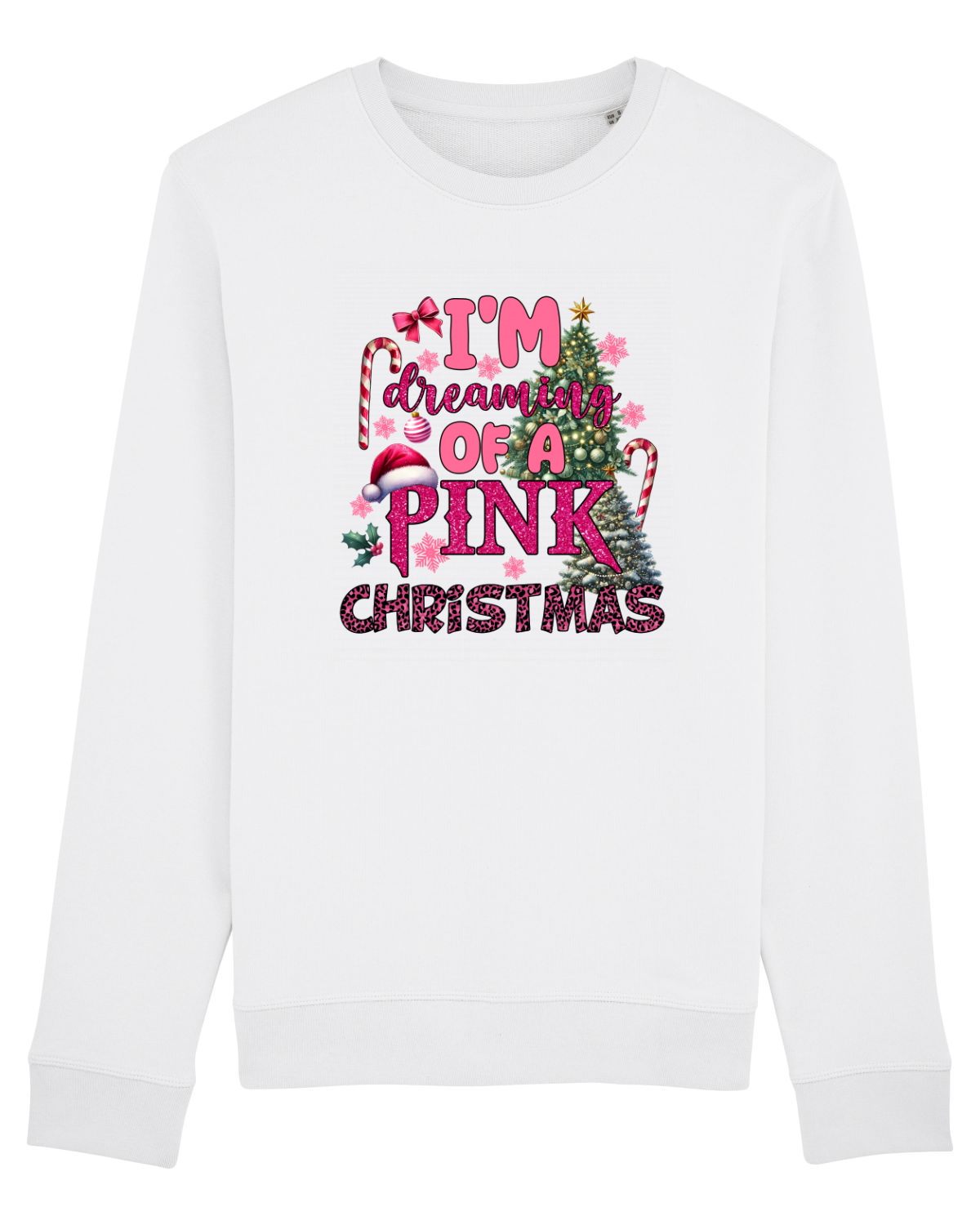 Bluză mânecă lungă Unisex Rise White