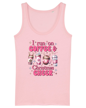 Crăciunul in roz - I run on coffee and Christmas cheer Cotton Pink