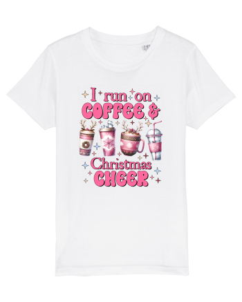 Crăciunul in roz - I run on coffee and Christmas cheer White