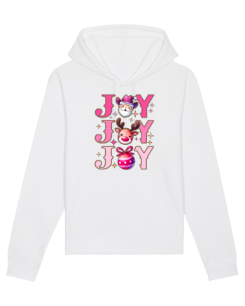 Crăciunul in roz - Joy joy joy White