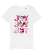Crăciunul in roz - Joy joy joy Tricou mânecă scurtă  Copii Mini Creator