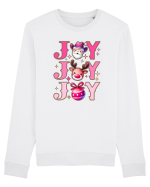 Crăciunul in roz - Joy joy joy Bluză mânecă lungă Unisex Rise