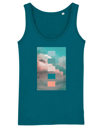 Serene Sky Ocean Depth