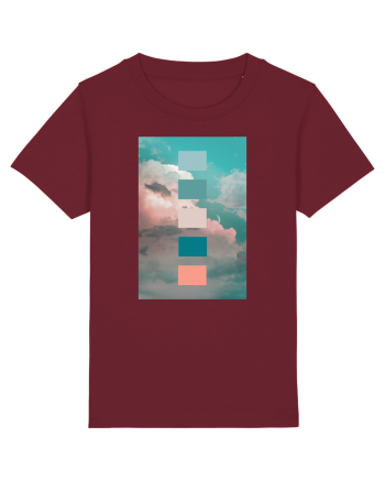 Serene Sky Burgundy