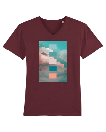Serene Sky Burgundy