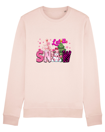 Crăciunul in roz - Let it snow Candy Pink