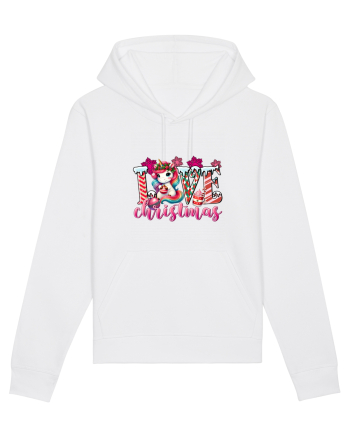 Crăciunul in roz - Love Christmas White