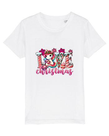Crăciunul in roz - Love Christmas White