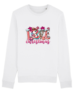 Crăciunul in roz - Love Christmas Bluză mânecă lungă Unisex Rise
