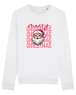Crăciunul in roz - Merry merry Christmas Bluză mânecă lungă Unisex Rise