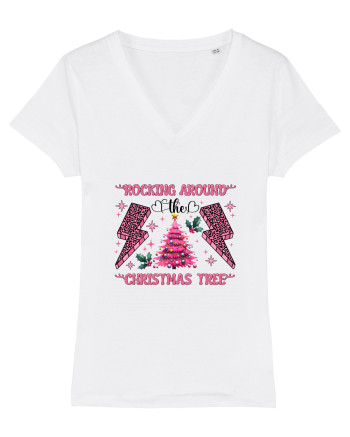 Crăciunul in roz - Rocking around the Christmas tree White
