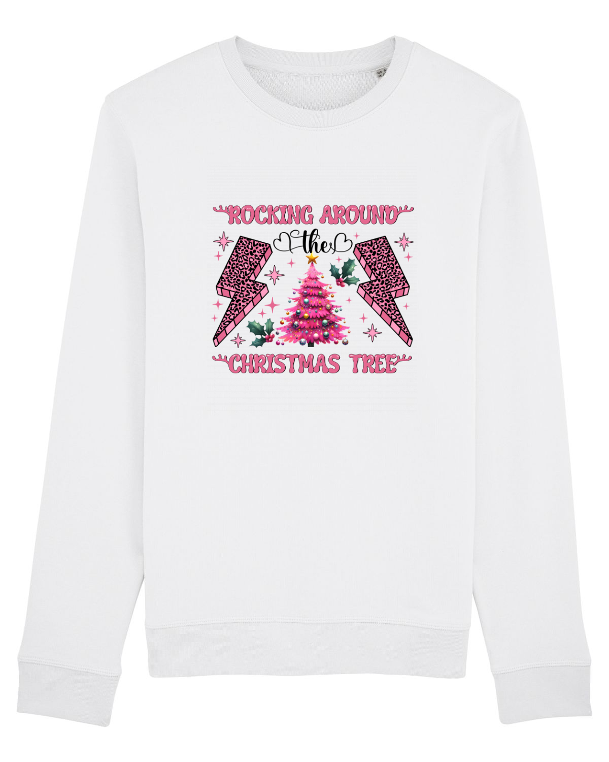 Bluză mânecă lungă Unisex Rise White