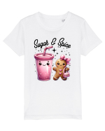 Crăciunul in roz - Sugar and spice Tricou mânecă scurtă  Copii Mini Creator