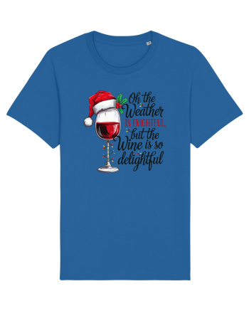 cu vin si umor de  Crăciun - But the wine is so delightful Royal Blue