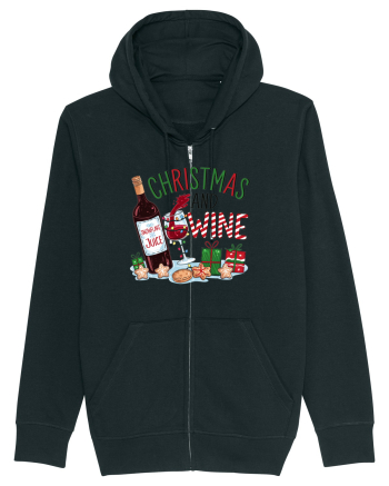 cu vin si umor de  Crăciun - Christmas and wine Black