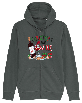 cu vin si umor de  Crăciun - Christmas and wine Anthracite