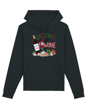 cu vin si umor de  Crăciun - Christmas and wine Black
