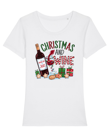cu vin si umor de  Crăciun - Christmas and wine White
