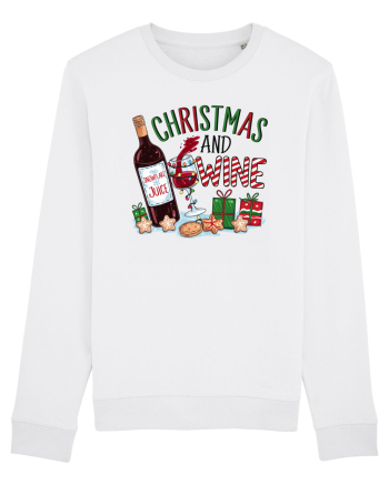 cu vin si umor de  Crăciun - Christmas and wine White