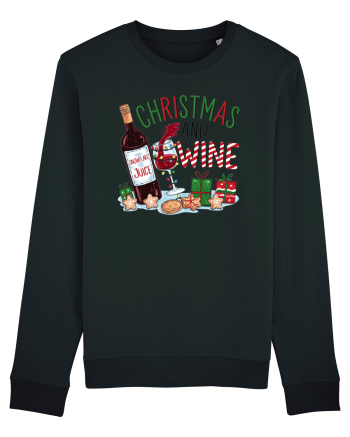 cu vin si umor de  Crăciun - Christmas and wine Black