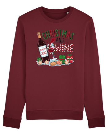 cu vin si umor de  Crăciun - Christmas and wine Burgundy