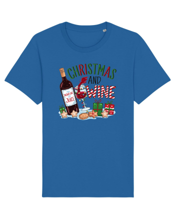 cu vin si umor de  Crăciun - Christmas and wine Royal Blue