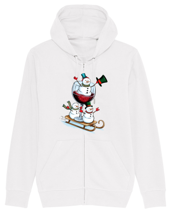 cu vin si umor de  Crăciun - Christmas wine delivery White
