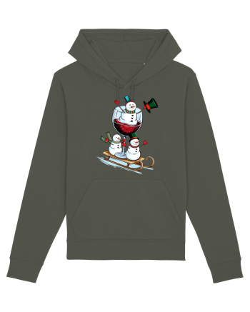 cu vin si umor de  Crăciun - Christmas wine delivery Khaki