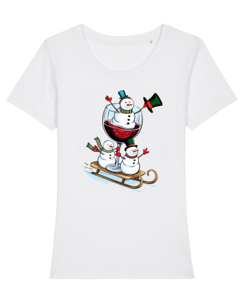 cu vin si umor de  Crăciun - Christmas wine delivery White