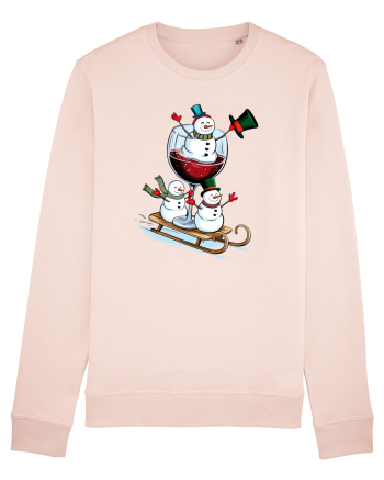 cu vin si umor de  Crăciun - Christmas wine delivery Candy Pink