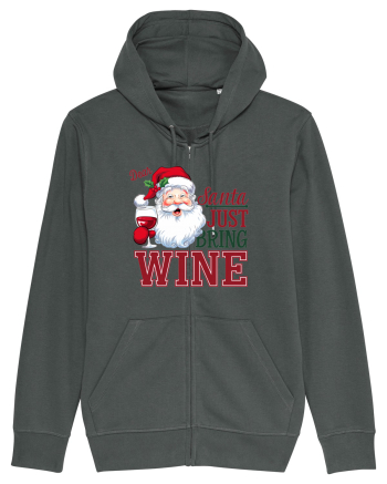 cu vin si umor de  Crăciun - Dear Santa just bring wine Anthracite