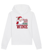 cu vin si umor de  Crăciun - Dear Santa just bring wine Hanorac Unisex Drummer