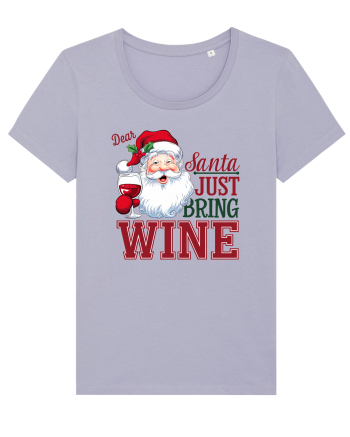 cu vin si umor de  Crăciun - Dear Santa just bring wine Lavender