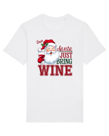 cu vin si umor de  Crăciun - Dear Santa just bring wine White