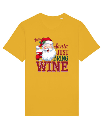 cu vin si umor de  Crăciun - Dear Santa just bring wine Spectra Yellow