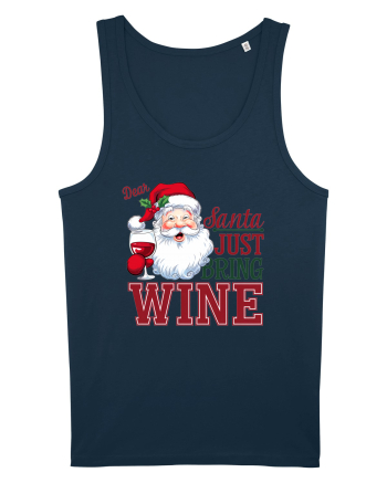 cu vin si umor de  Crăciun - Dear Santa just bring wine Navy