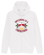 cu vin si umor de  Crăciun - Dreaming of a wine Christmas Hanorac cu fermoar Unisex Connector