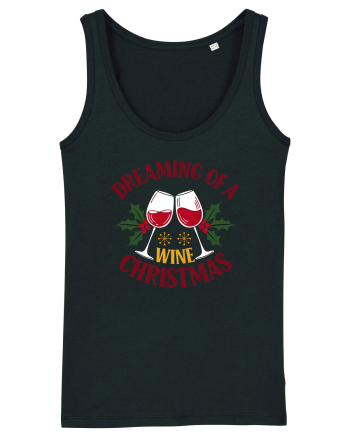 cu vin si umor de  Crăciun - Dreaming of a wine Christmas Black