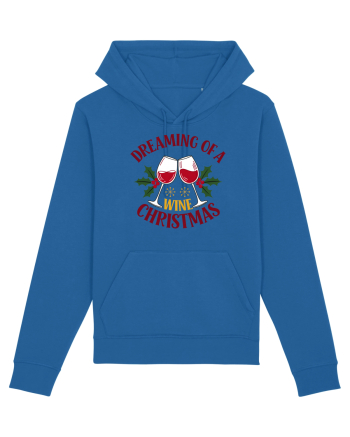 cu vin si umor de  Crăciun - Dreaming of a wine Christmas Royal Blue