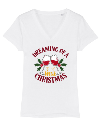 cu vin si umor de  Crăciun - Dreaming of a wine Christmas White