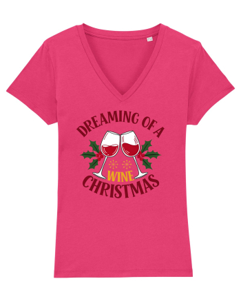 cu vin si umor de  Crăciun - Dreaming of a wine Christmas Raspberry
