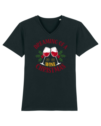 cu vin si umor de  Crăciun - Dreaming of a wine Christmas Black