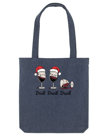 cu vin si umor de  Crăciun - Drink drank drunk Midnight Blue
