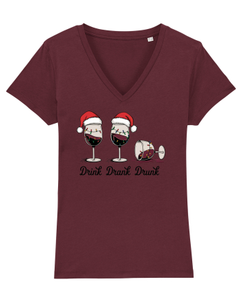 cu vin si umor de  Crăciun - Drink drank drunk Burgundy