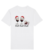 cu vin si umor de  Crăciun - Drink drank drunk Tricou mânecă scurtă Unisex Rocker
