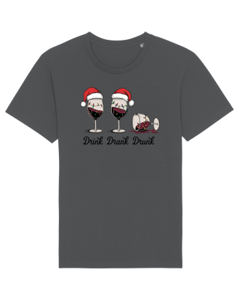 cu vin si umor de  Crăciun - Drink drank drunk Anthracite