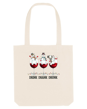 cu vin si umor de  Crăciun - Drink drank drunk snowmen Natural
